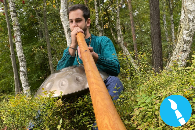 Didgeridoo a handpany
