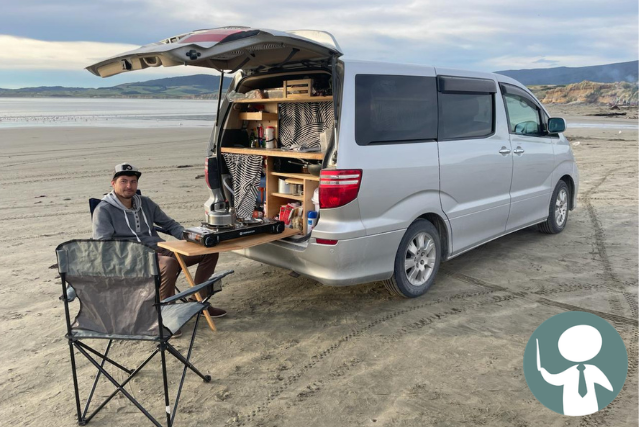 Rok v autě na Novém Zélandu