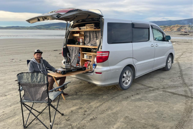 Rok v autě na Novém Zélandu